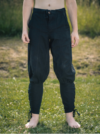 Trollfelsen_Mittelalter_Gewandung_Wikingerhose_Schwarz