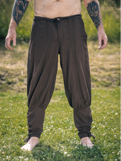 Trollfelsen_Mittelalter_Gewandung_Wikingerhose_Braun